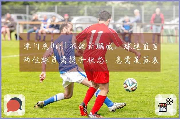 津门虎0比1不敌新鹏城，球迷直言两位球员需提升状态，急需复苏表现